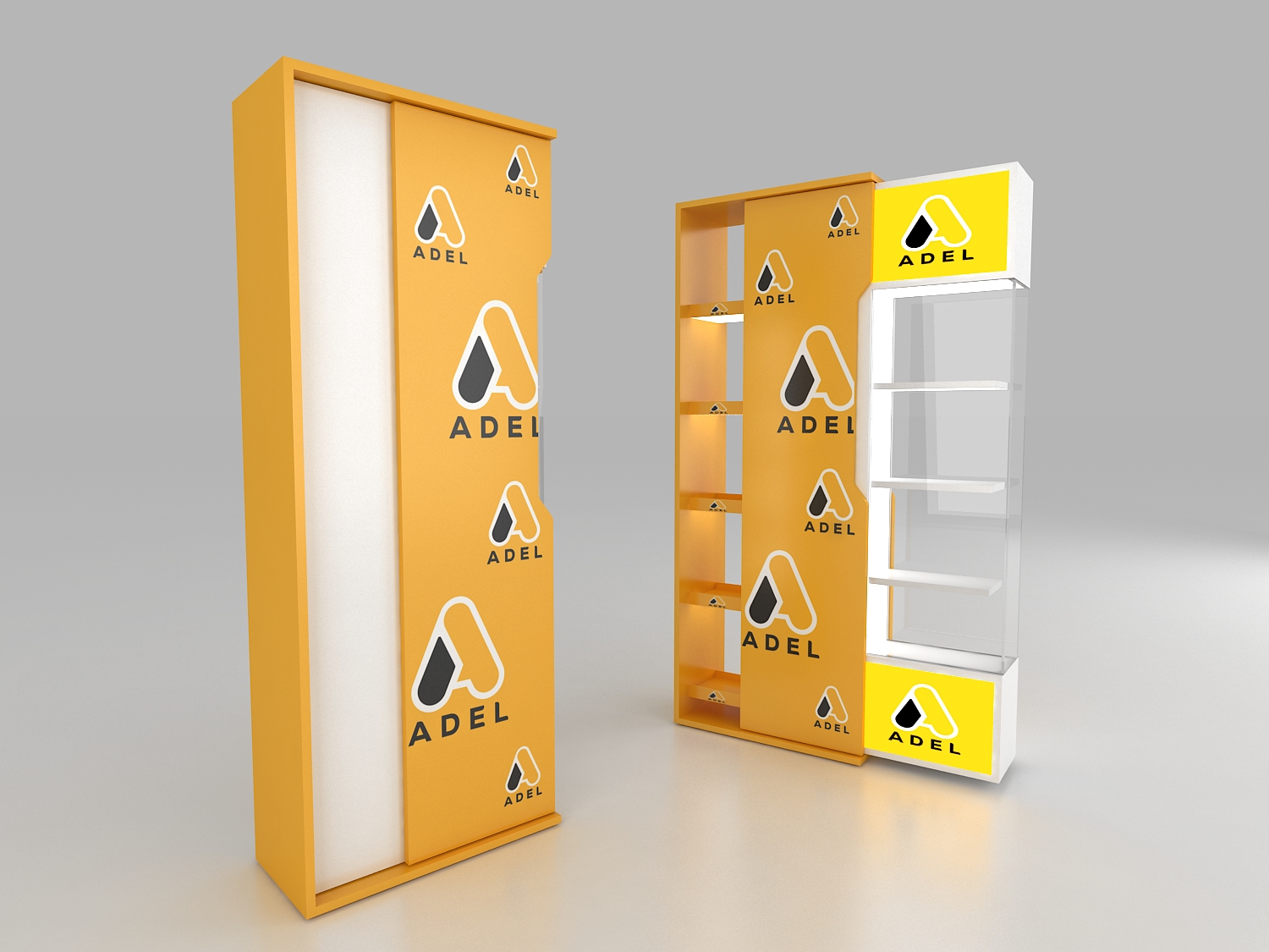 Adel Digital Fair Floor Display