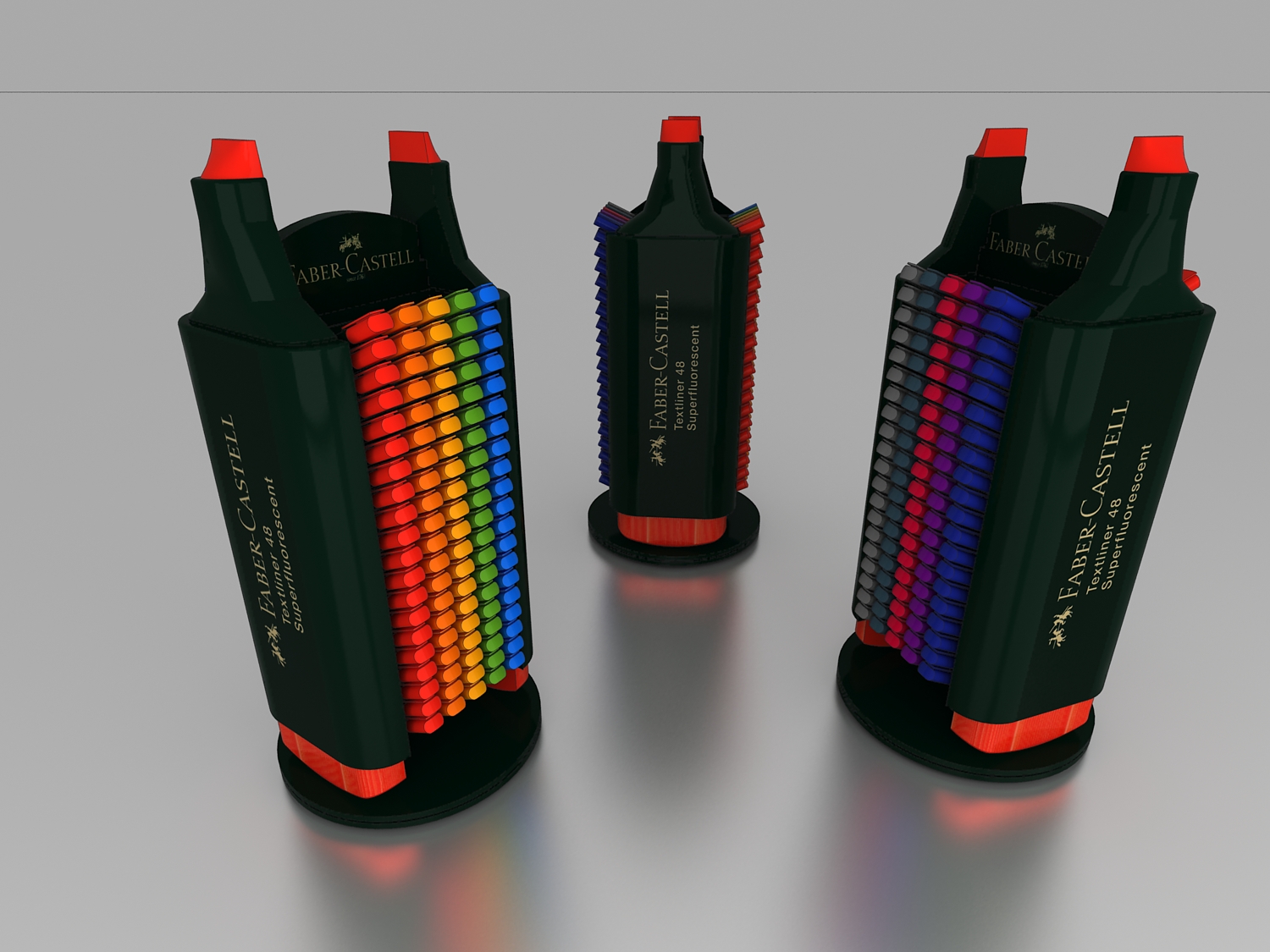 Faber Castell Highlighter Pen Dummy Countertop