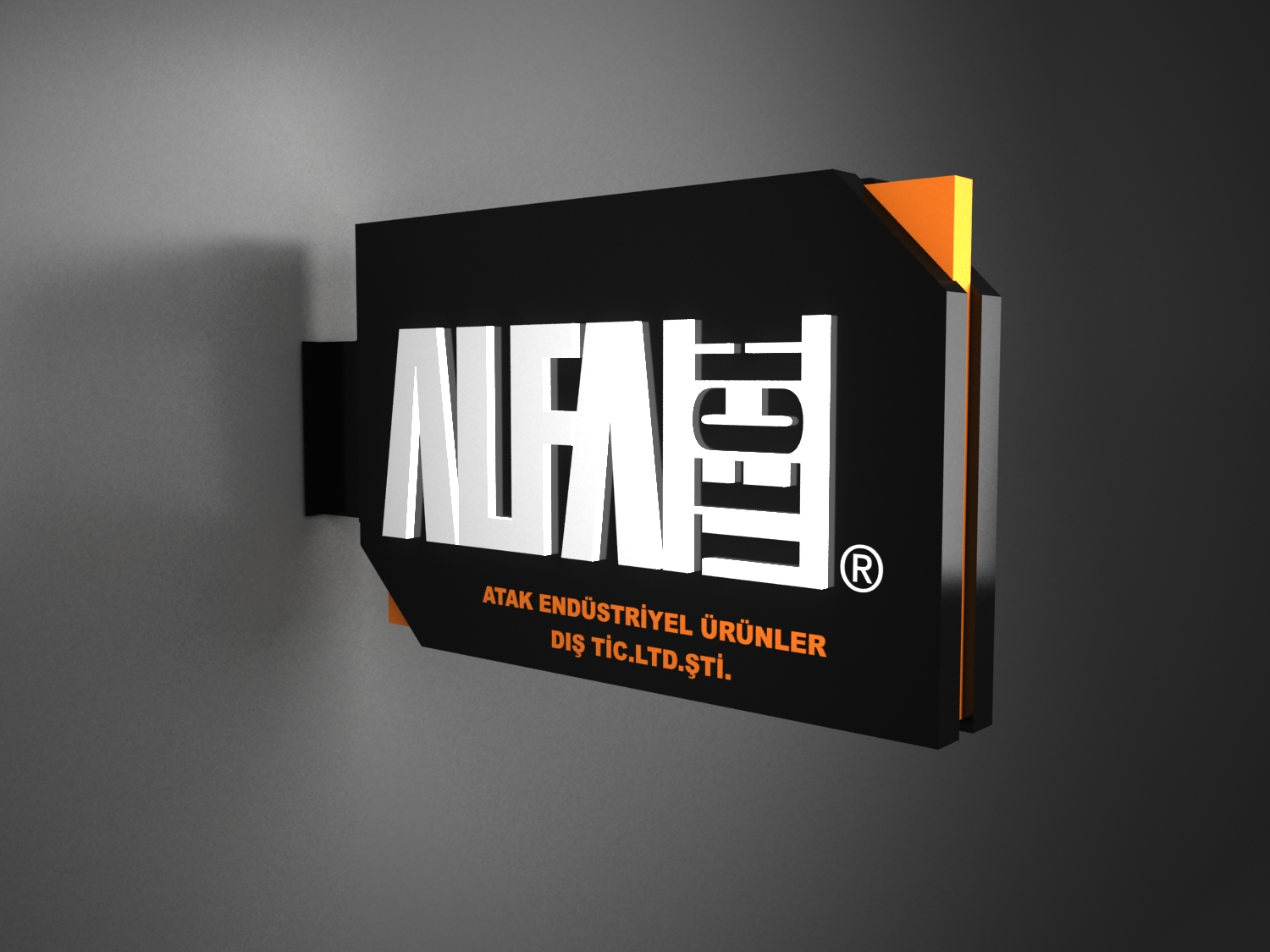 AlfaTech Lantern Signboard