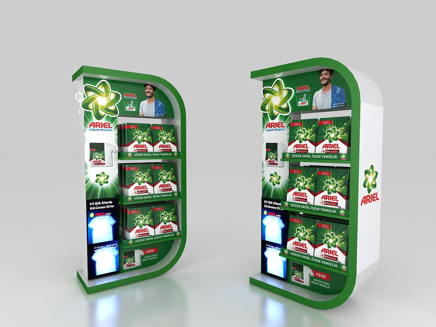 Ariel Oceanus Initiative Floor Display