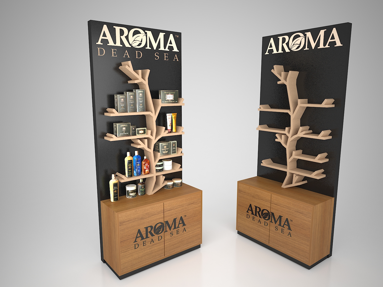 Aroma Dead Sea Floor Display