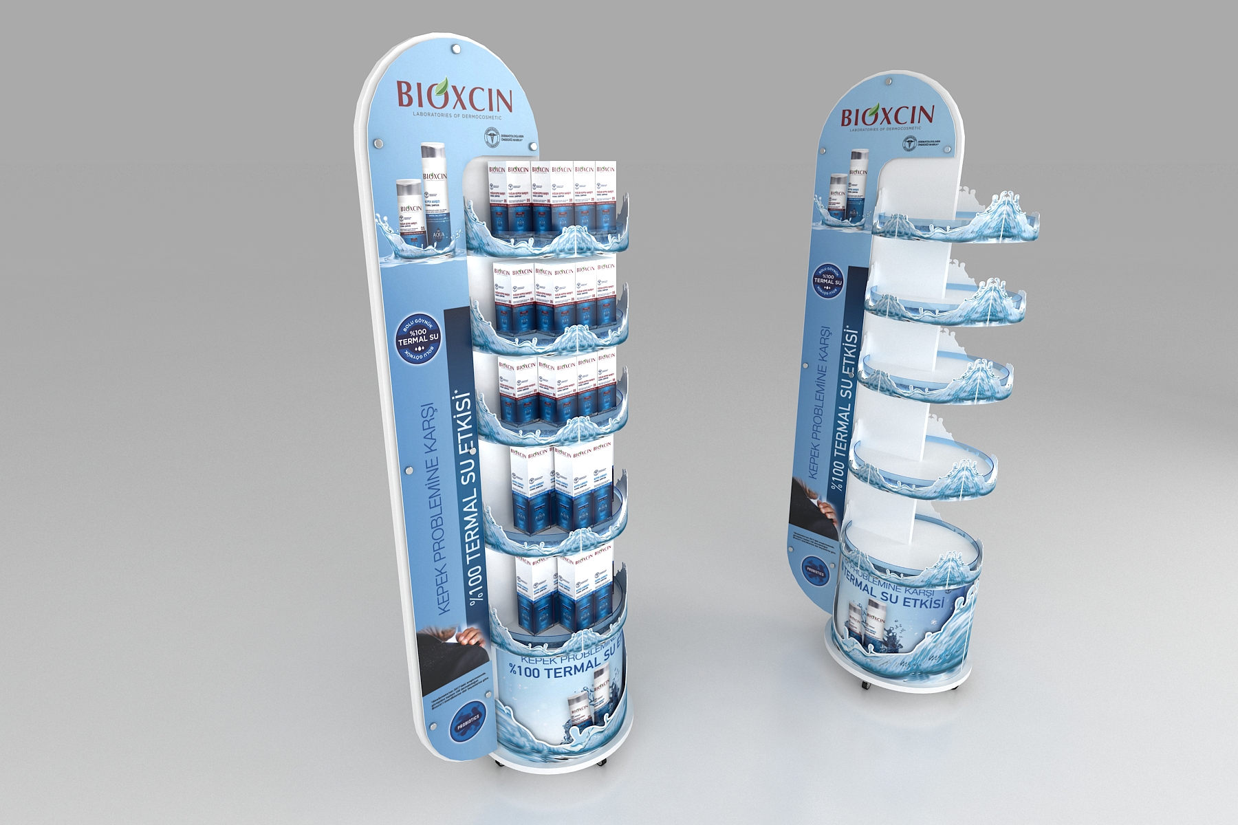 Bioxcin Floor Display