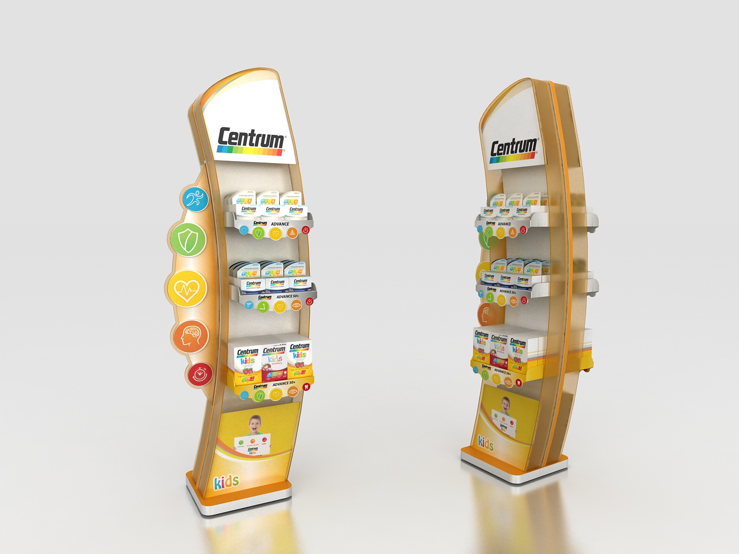 Centrum Floor Display