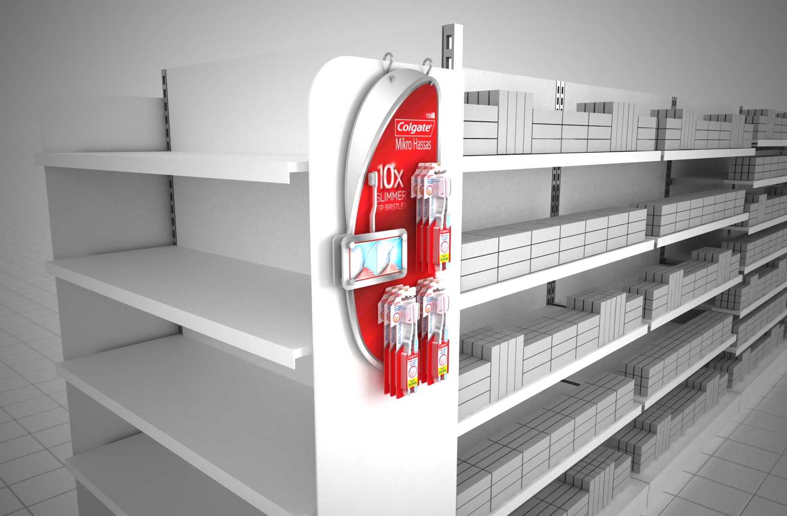 Colgate Micro Sensitive Hanging Stand