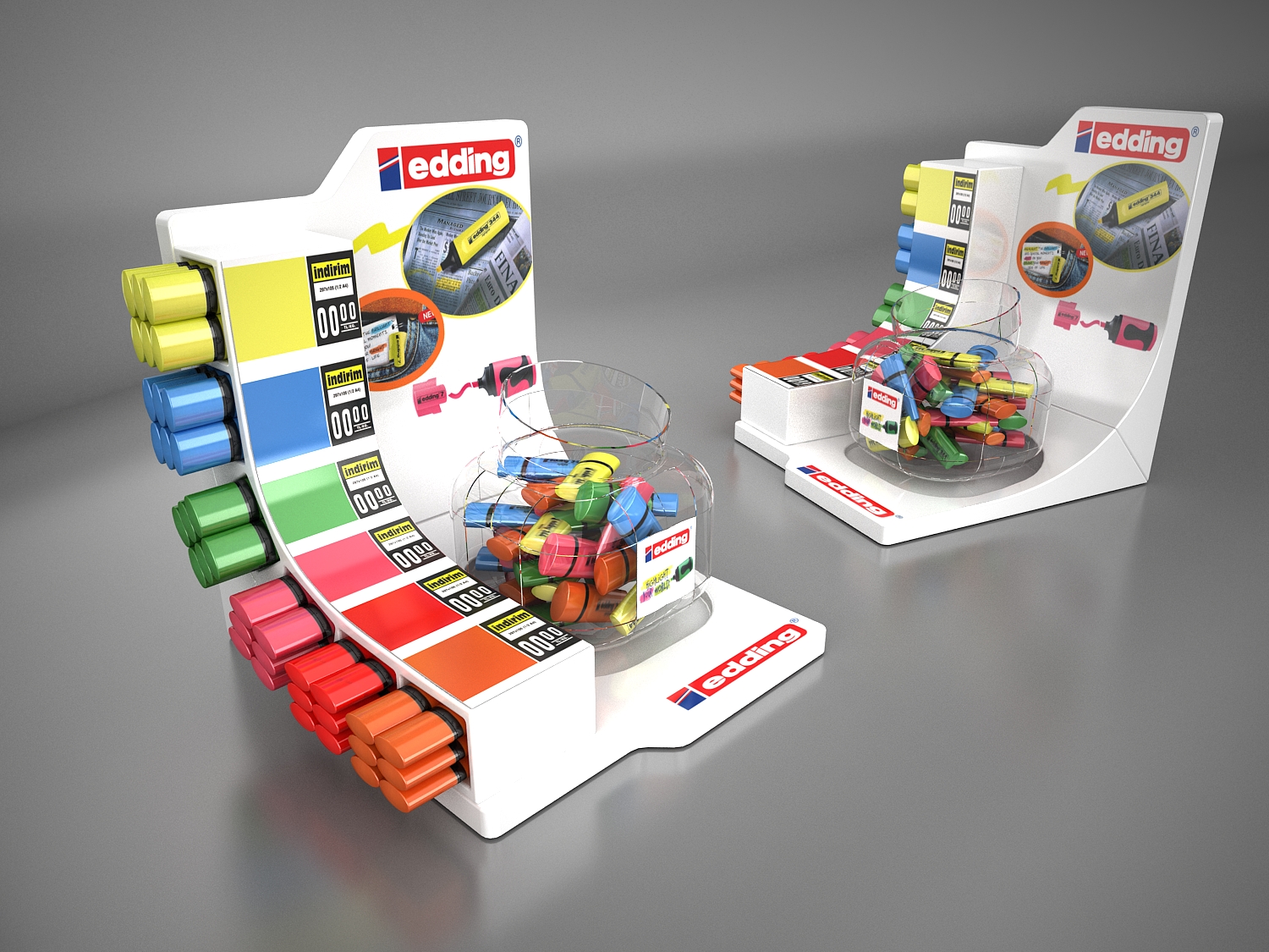 Edding Highlighter Countertop