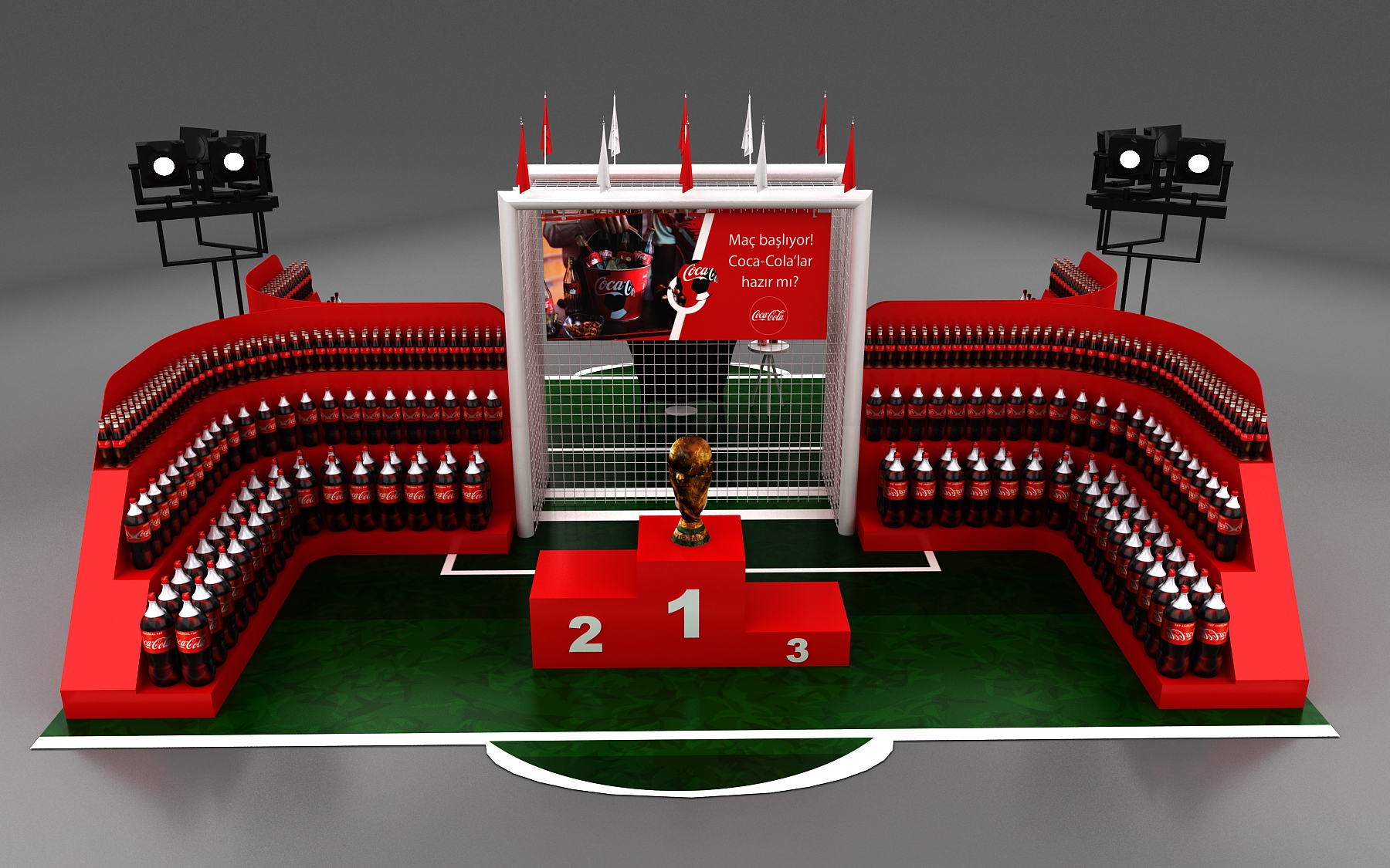 Coca Cola FIFA WC Activity Stand