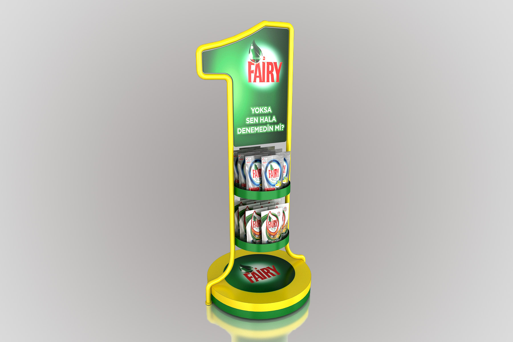 Fairy Number 1 Floor Display