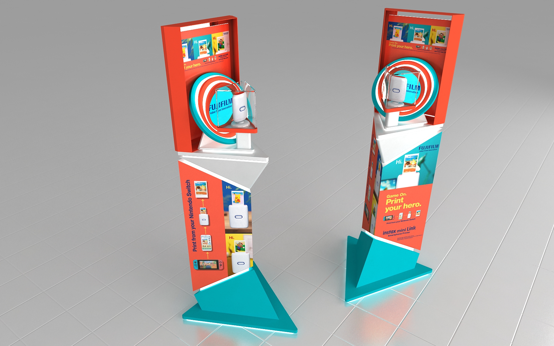 Fujifilm Instax Floor Display