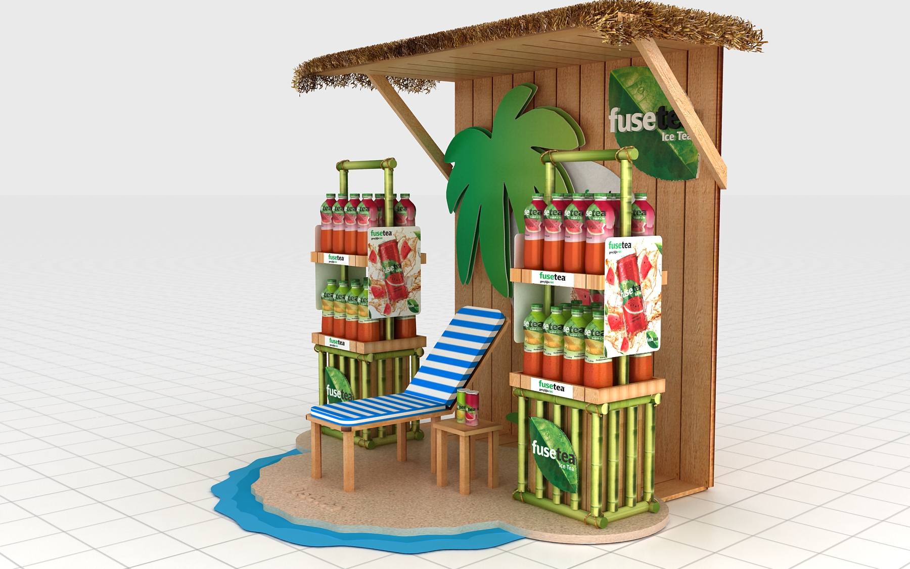Fuse Tea Summer Activity Stand