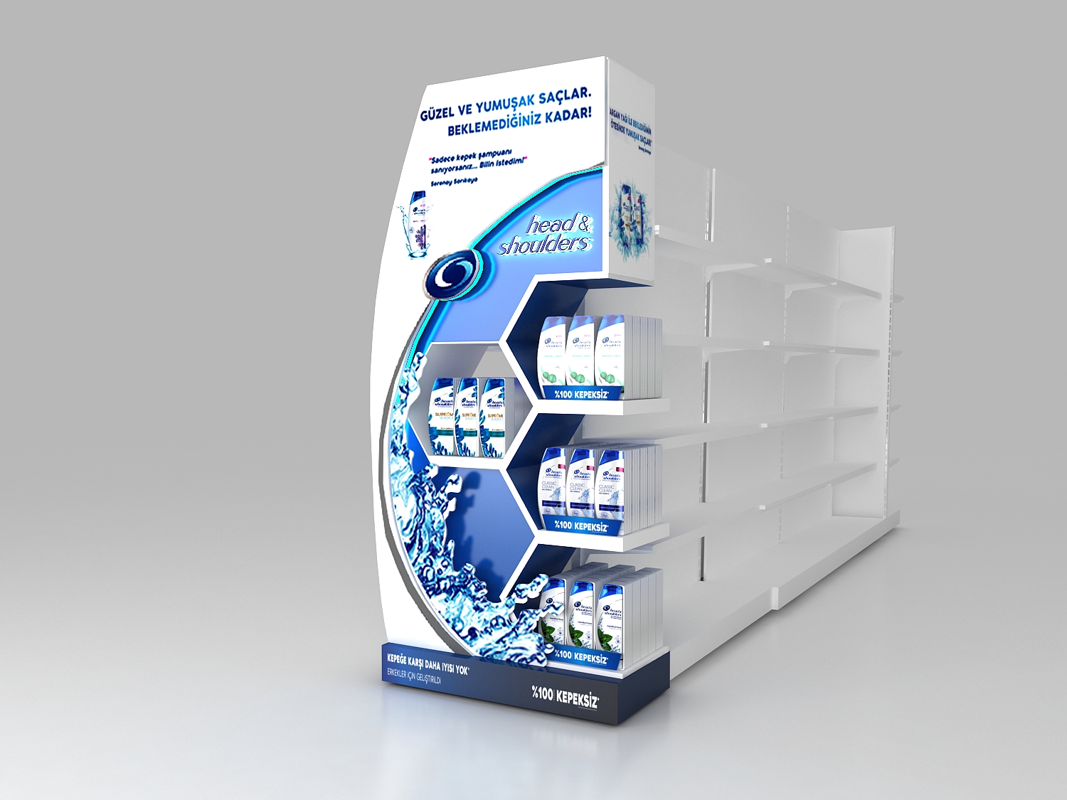 Head&Shoulders Gondola Stand