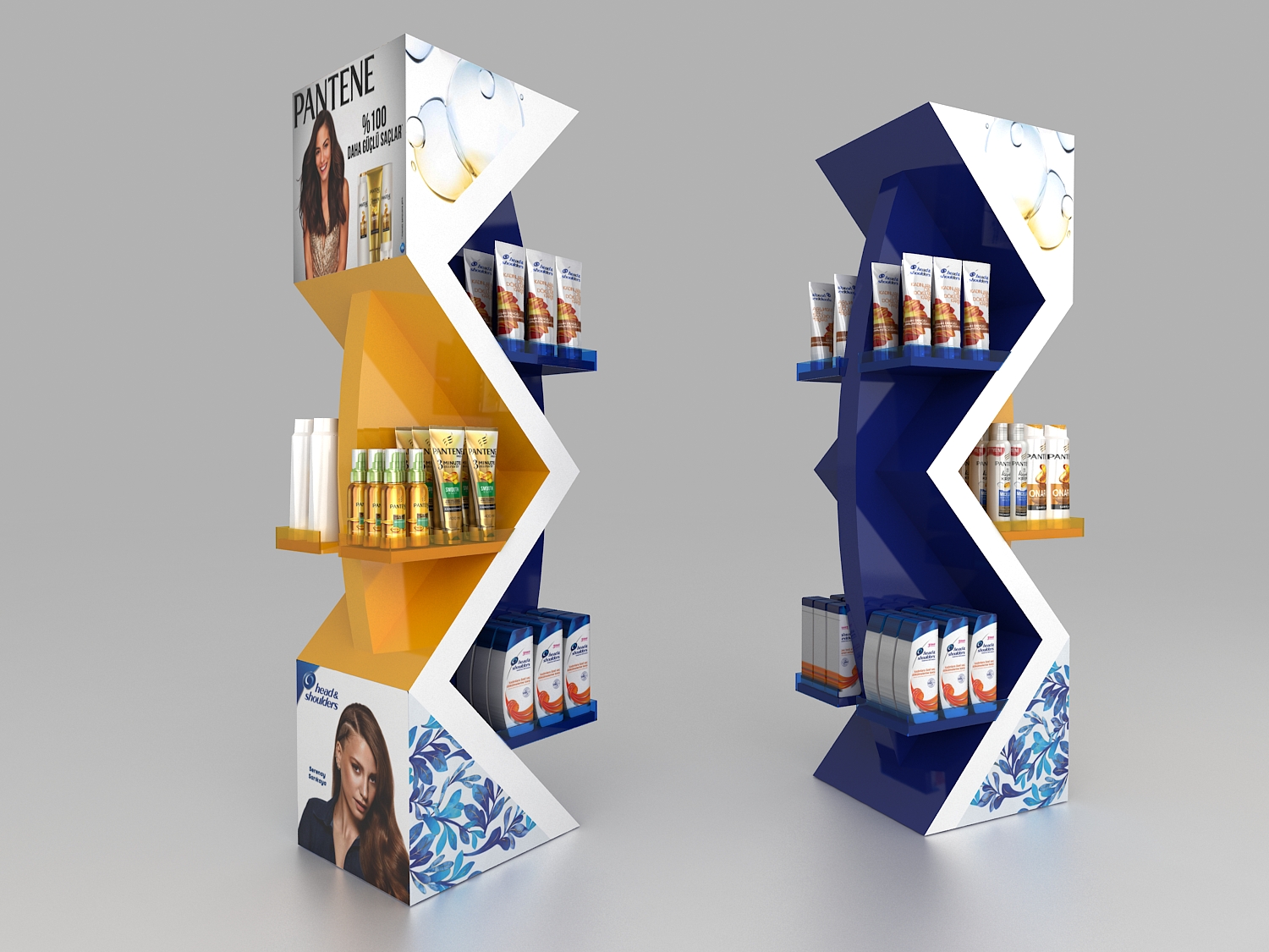 Pantene Floor Display