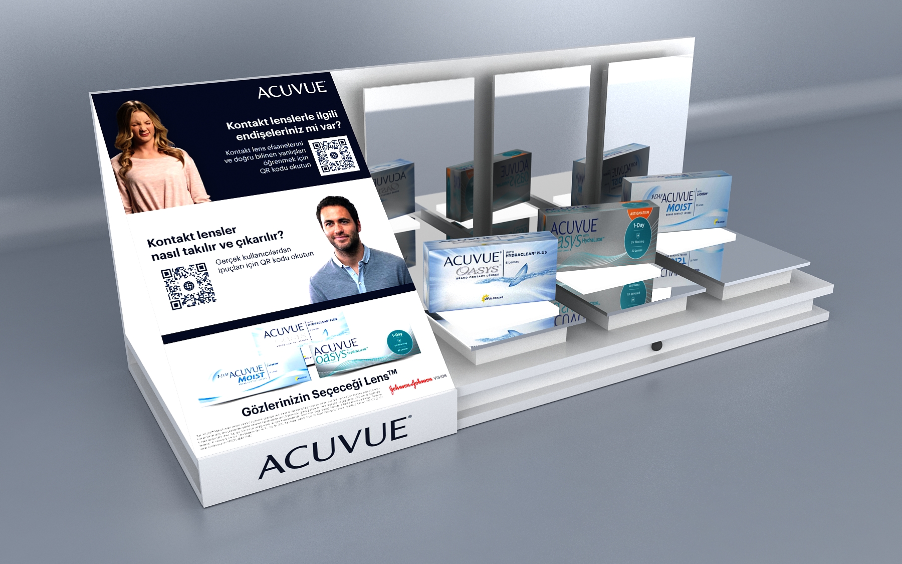 J&J Acuvue Countertop