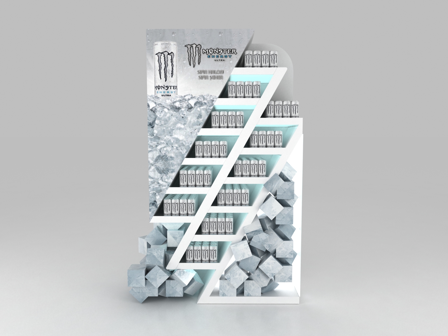 Monster Energy Ultra Gondola Stand