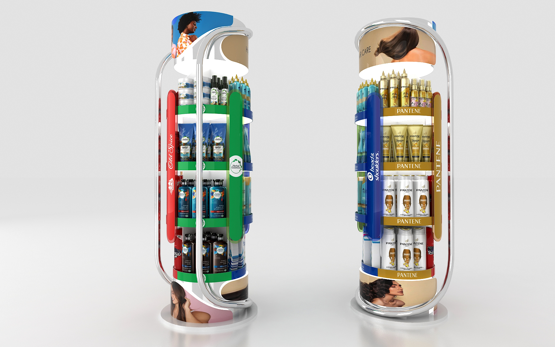 P&G Multibranded Floor Display