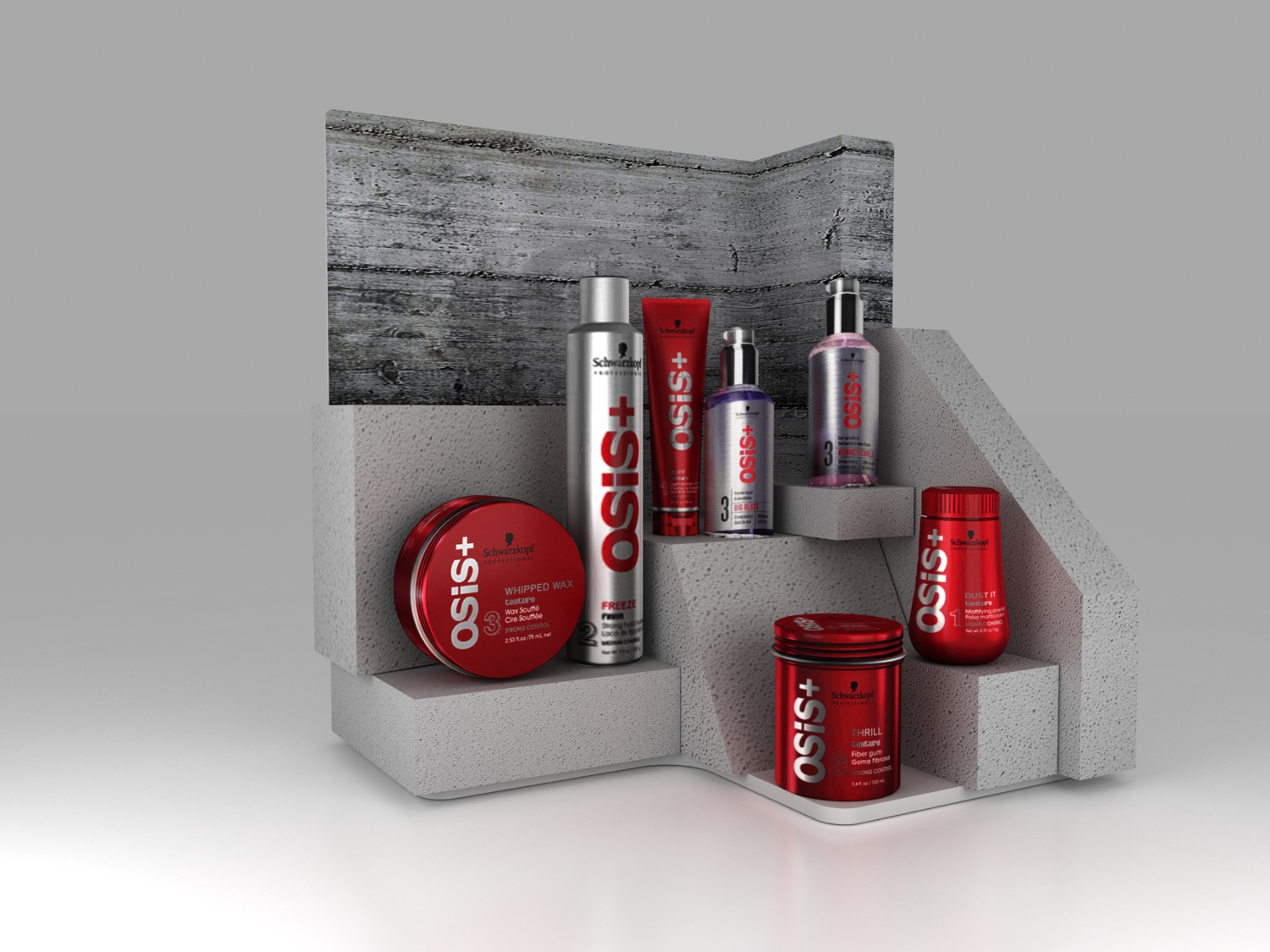 Schwarzkopf Osis+ Countertop