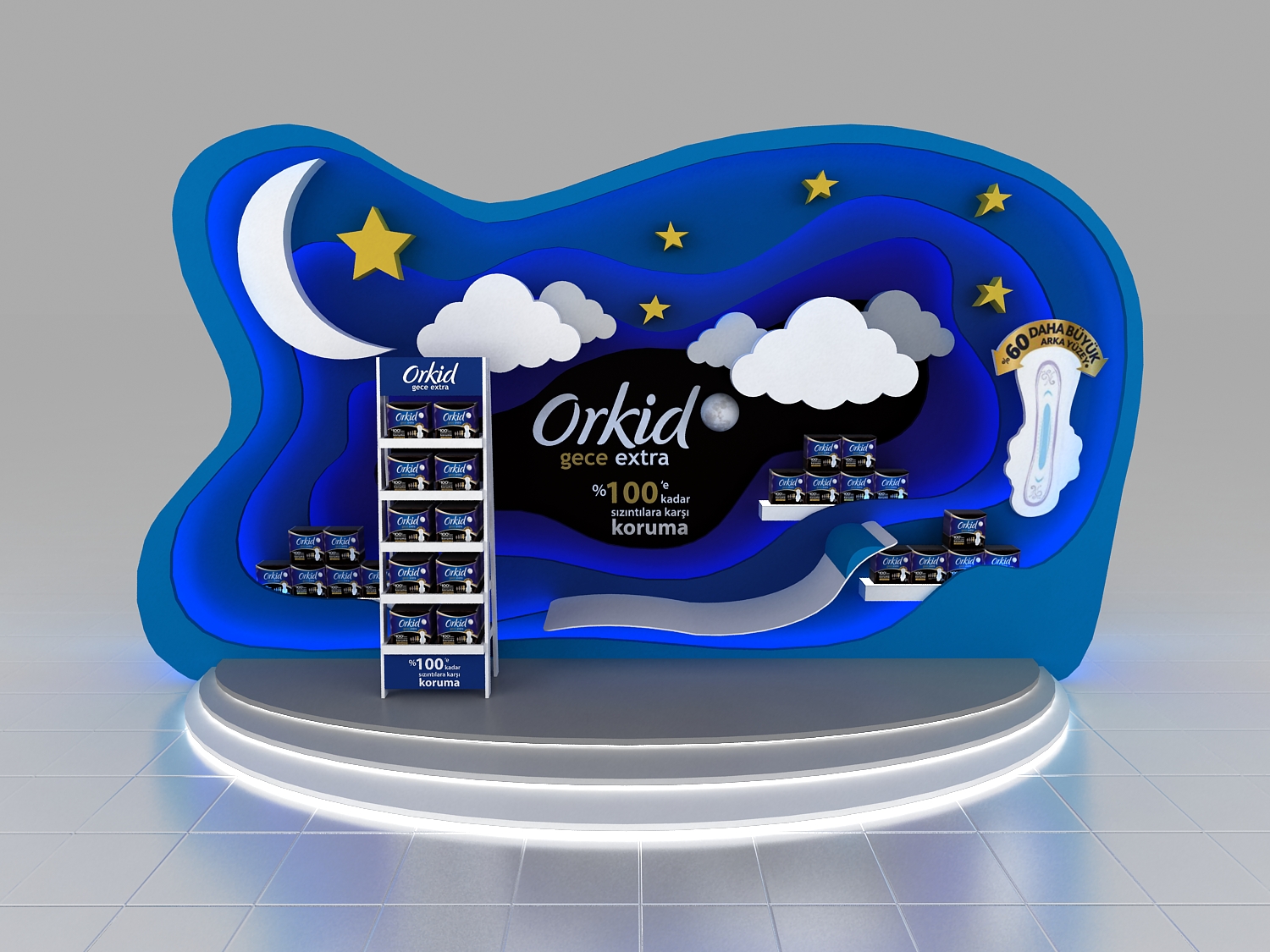 Orkid Gece Extra Activity Stand