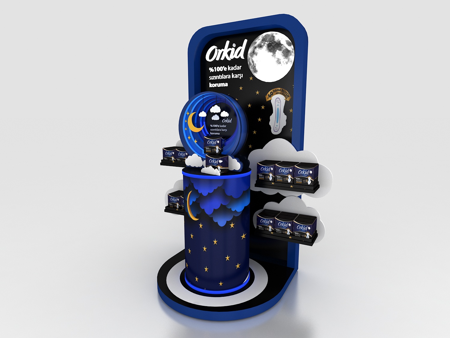 Orkid Night Extra Plus Floor Display