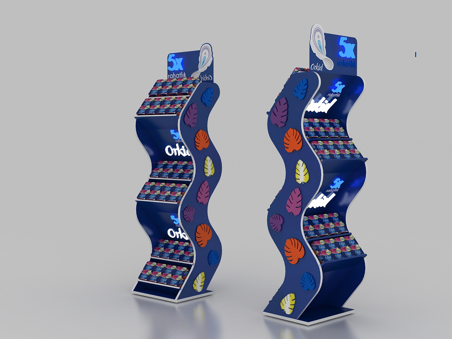 Orkid Pippa Floor Display