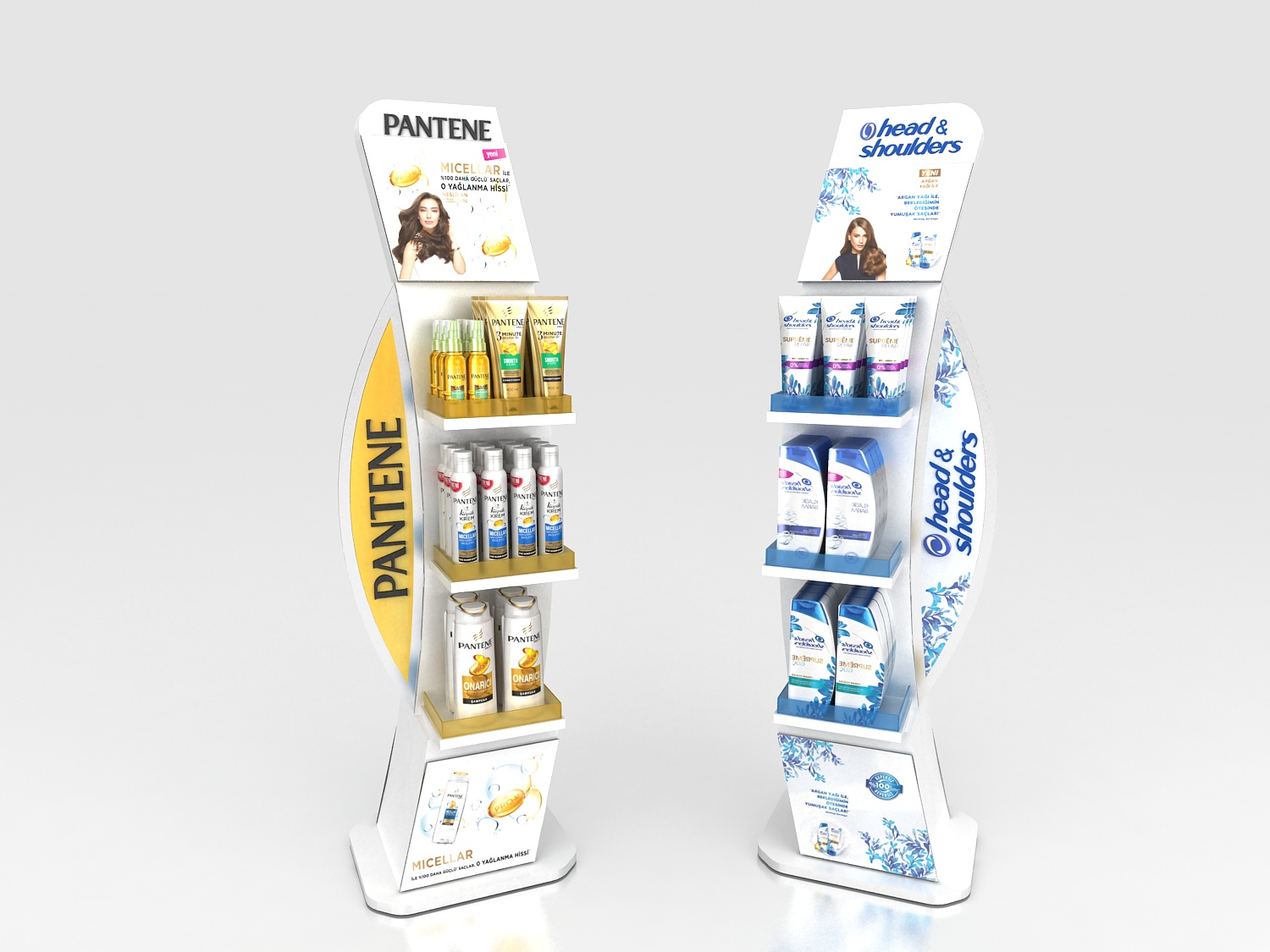 P&G Watsons Floor Display