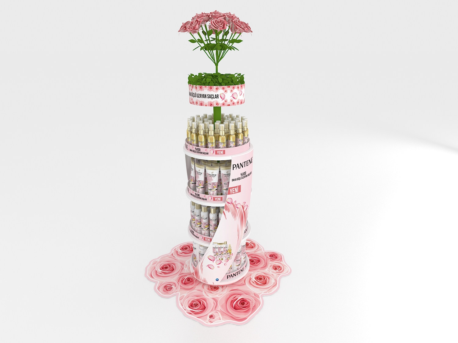 Pantene Miracles Floor Display