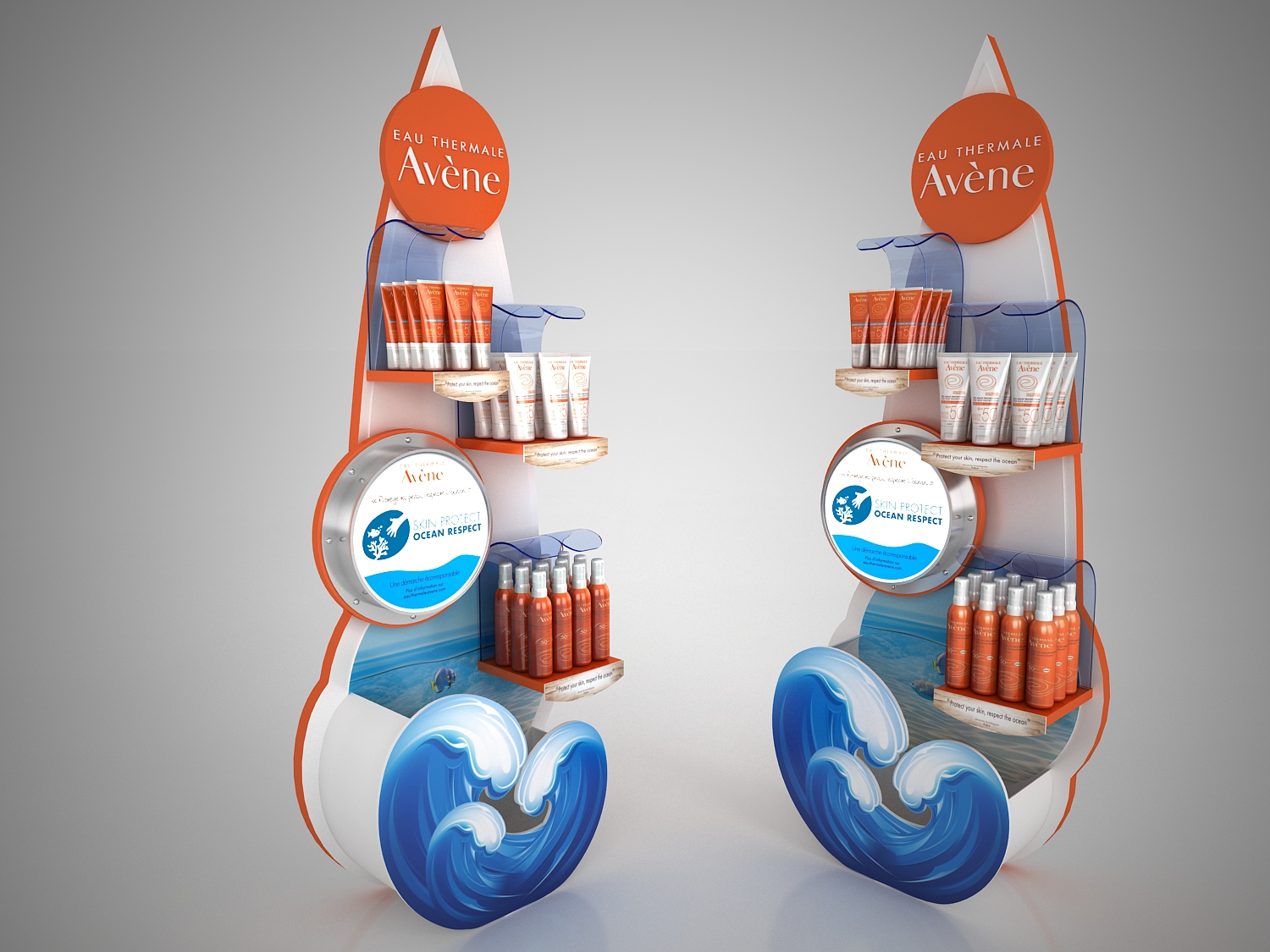 Avene Sun Floor Display