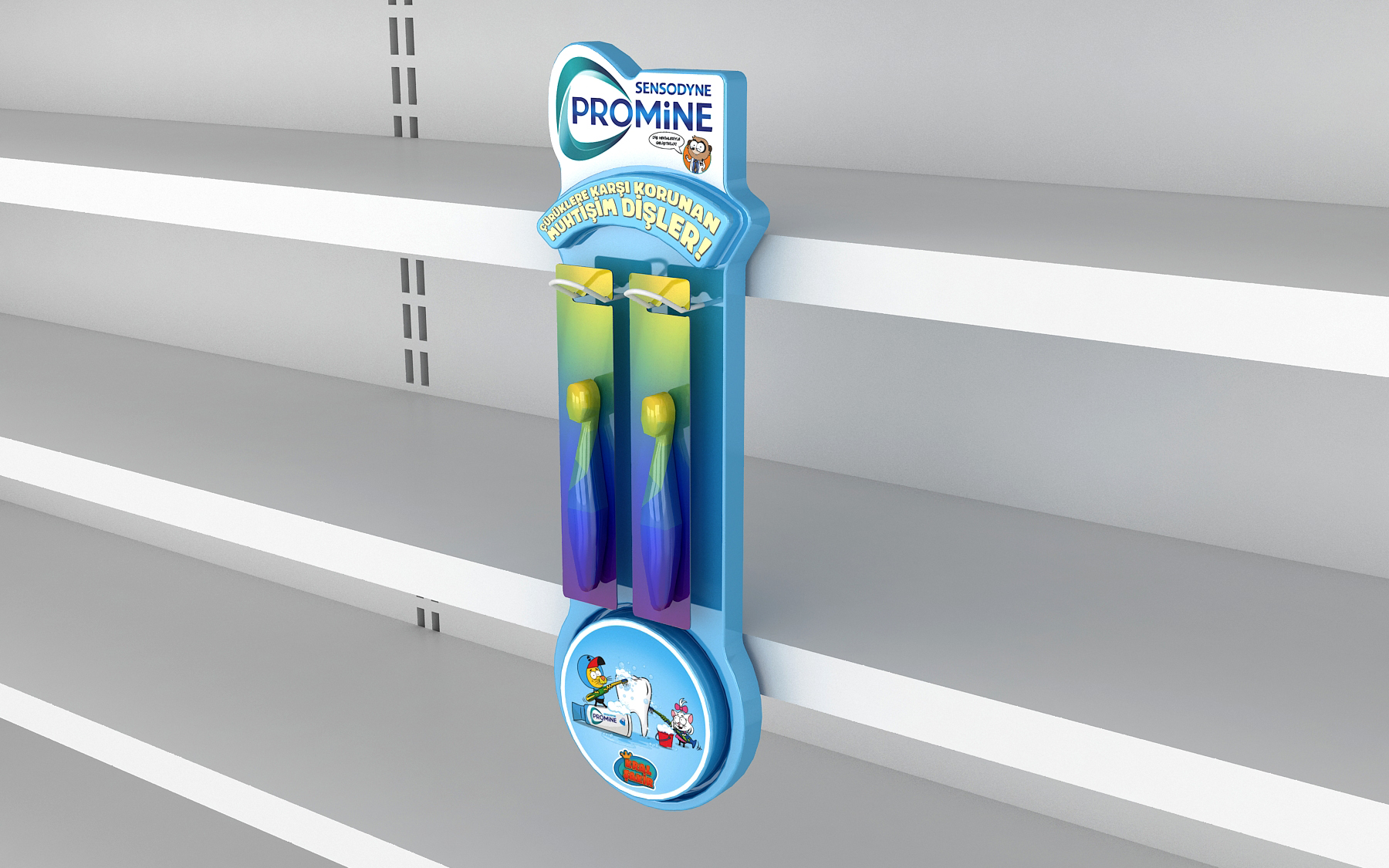 Sensodyne Promine Kids Hanging Stand