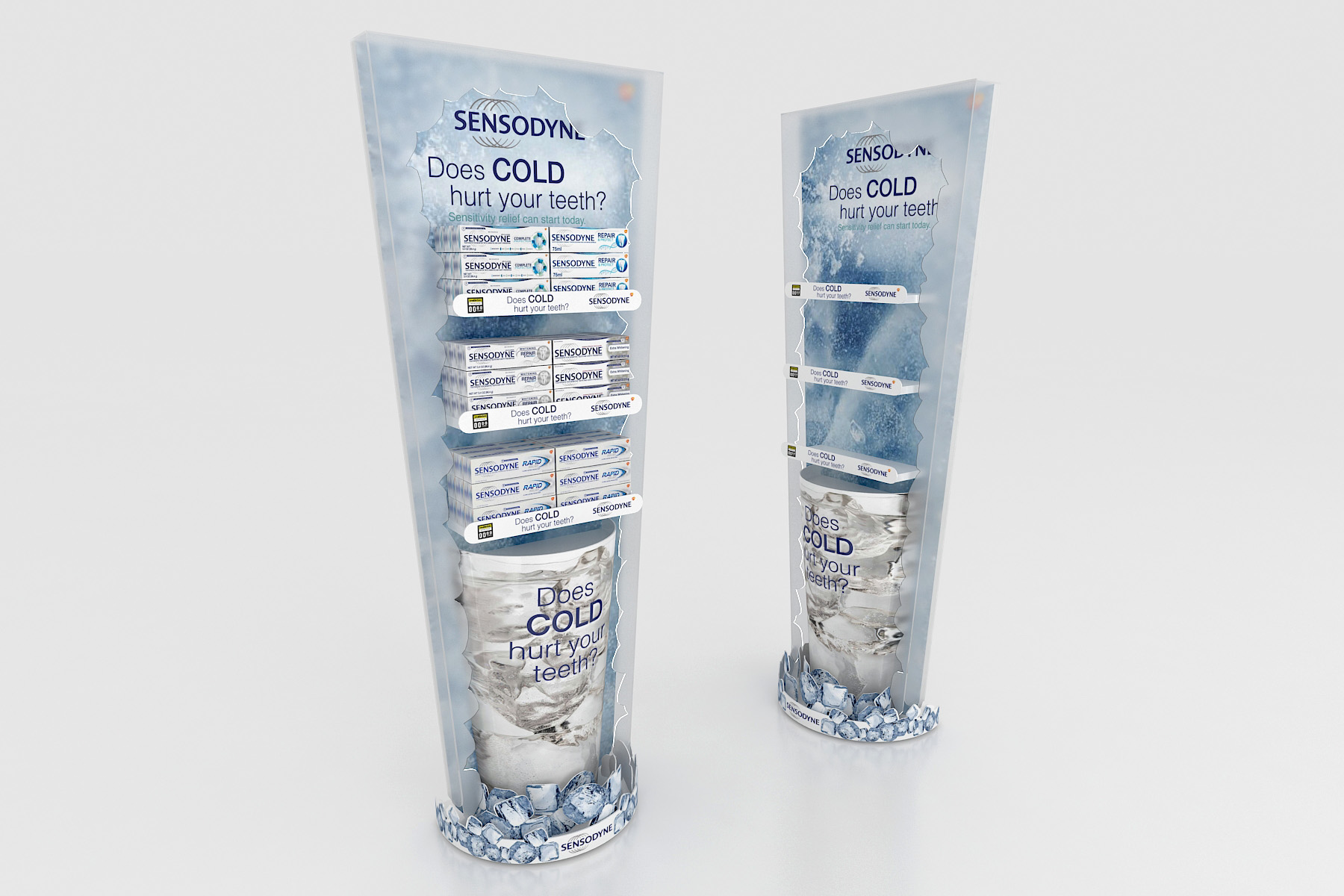 Sensodyne Triggers Launch Floor Display