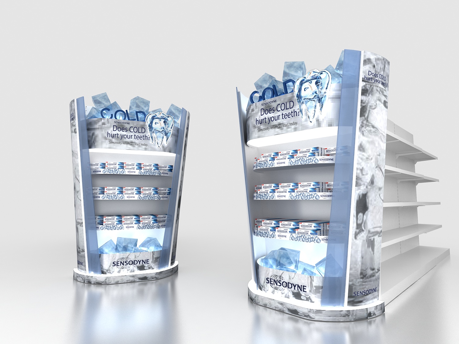 Sensodyne Gondola Stand