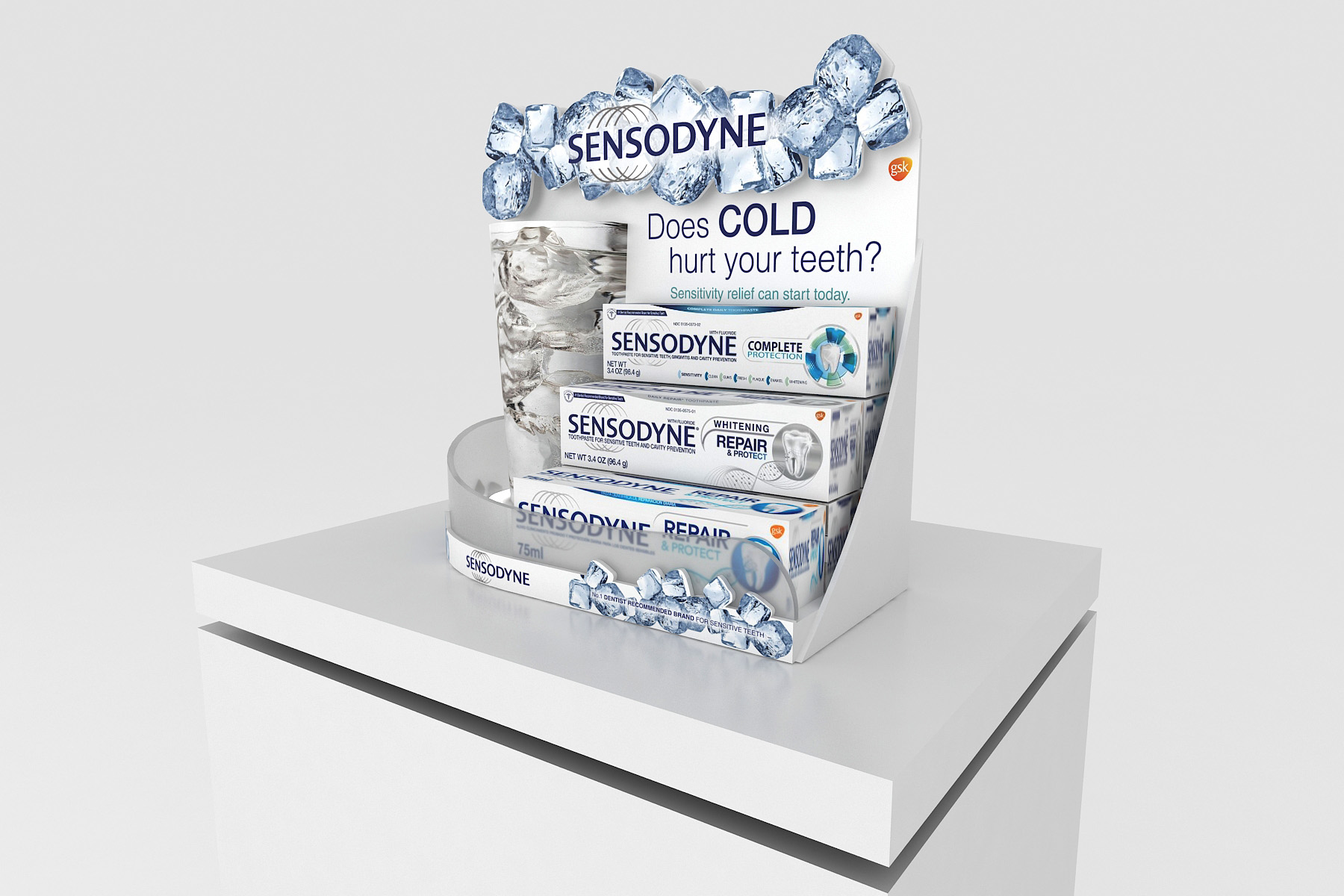 Sensodyne Countertop