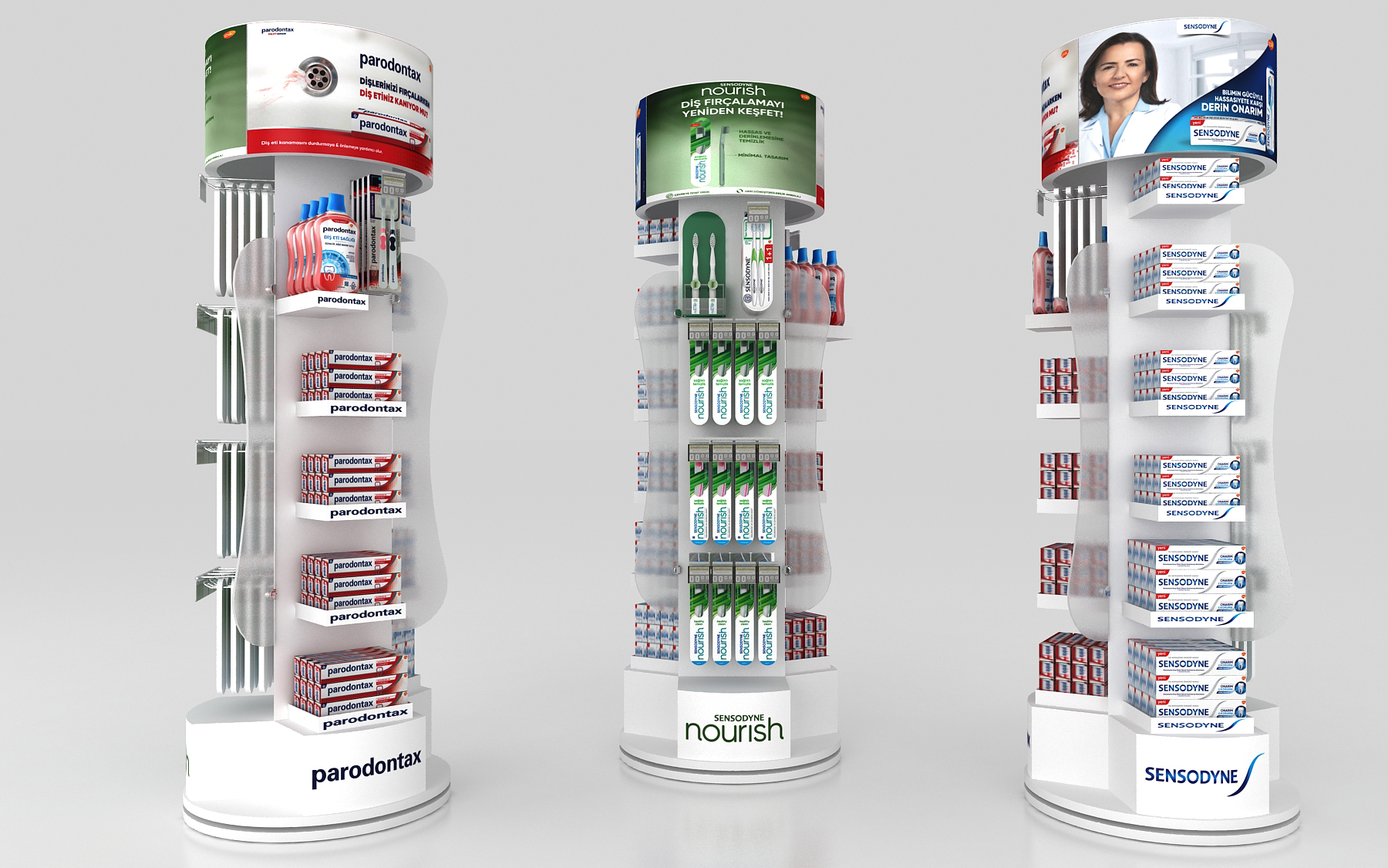 GSK Multibranded Floor Display