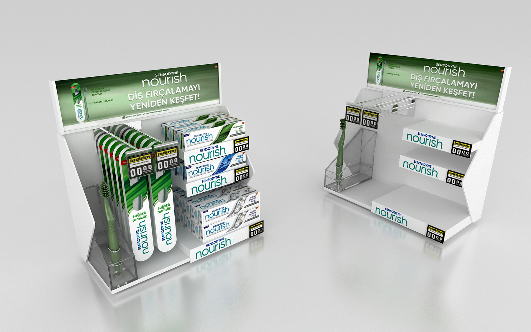 Sensodyne Nourish Countertop