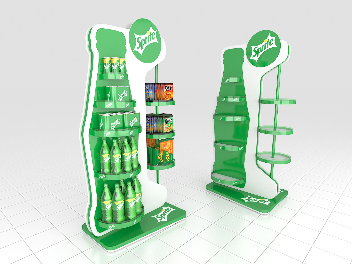Sprite Floor Display