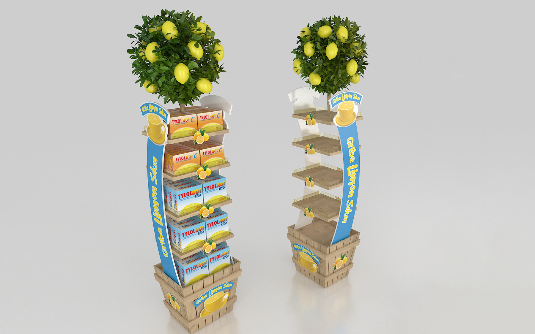 Tylol Hot Floor Display