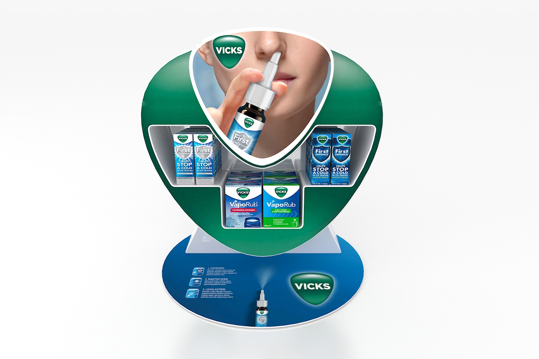 Vicks Countertop