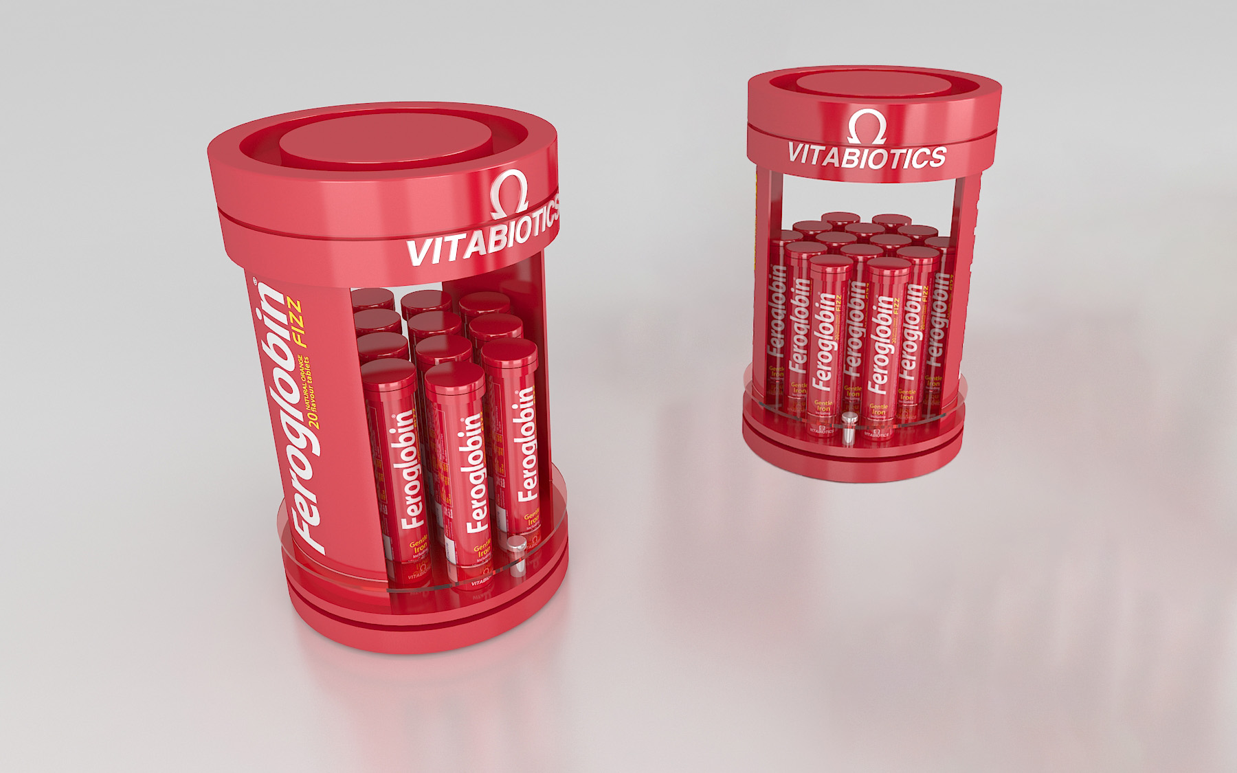 Vitabiotics Feroglobin Fizz Countertop