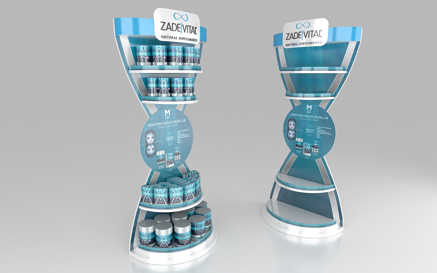 ZadeVital Floor Display