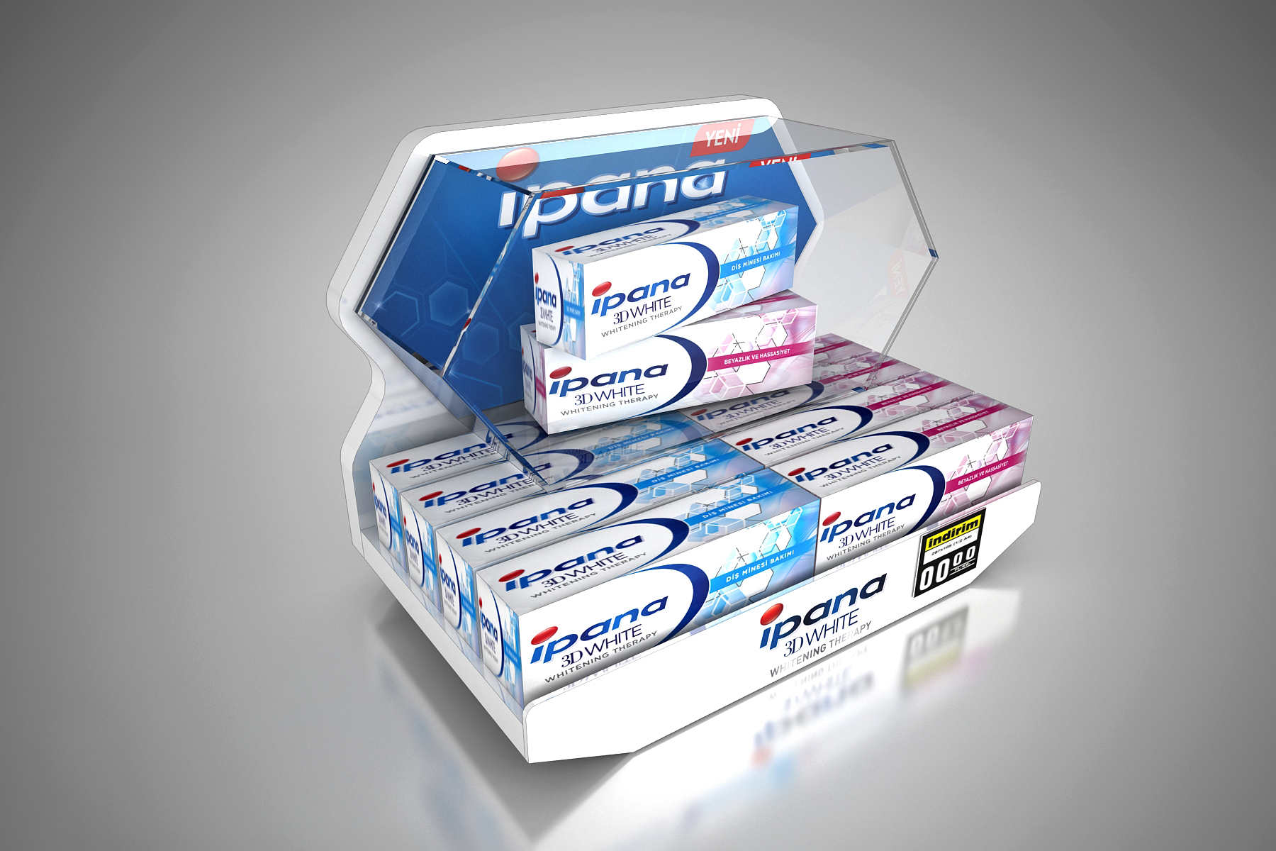 Ipana 3D White Whitening Therapy Countertop