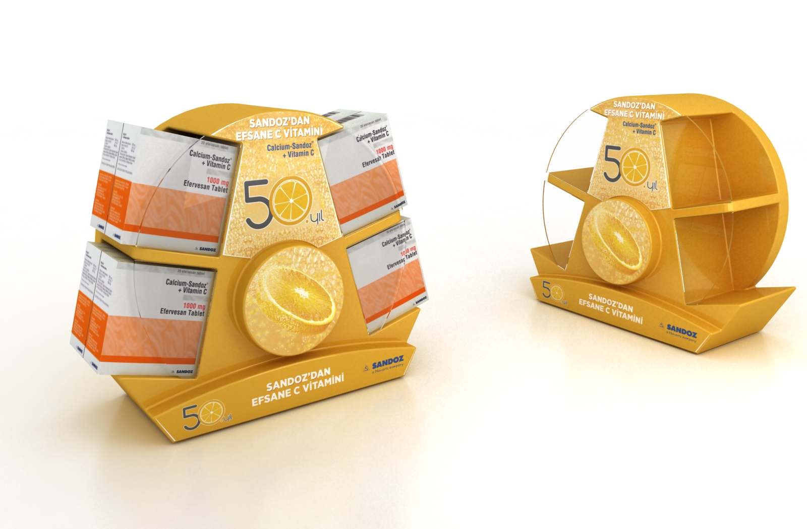 Novartis Sandoz Countertop